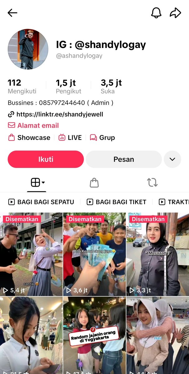 dwioktariyadi's tweet image. Mau isinya "cuma konten”, “settingan”, atau “gimmick” sekalipun, menurut saya tidak bisa dibenarkan sih. 
@KPAI_official 
@kpp_pa 
@KomnasPerempuan