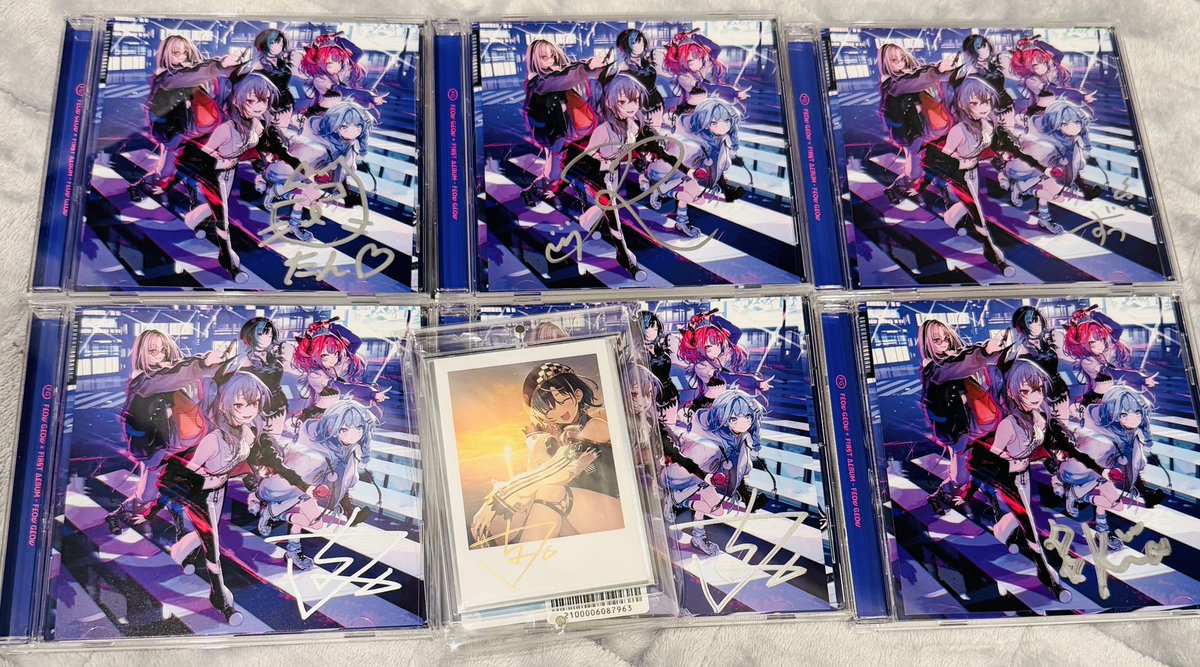 FGの1stアルバム届いたので早速開封！ サイン入りアナザージャケット