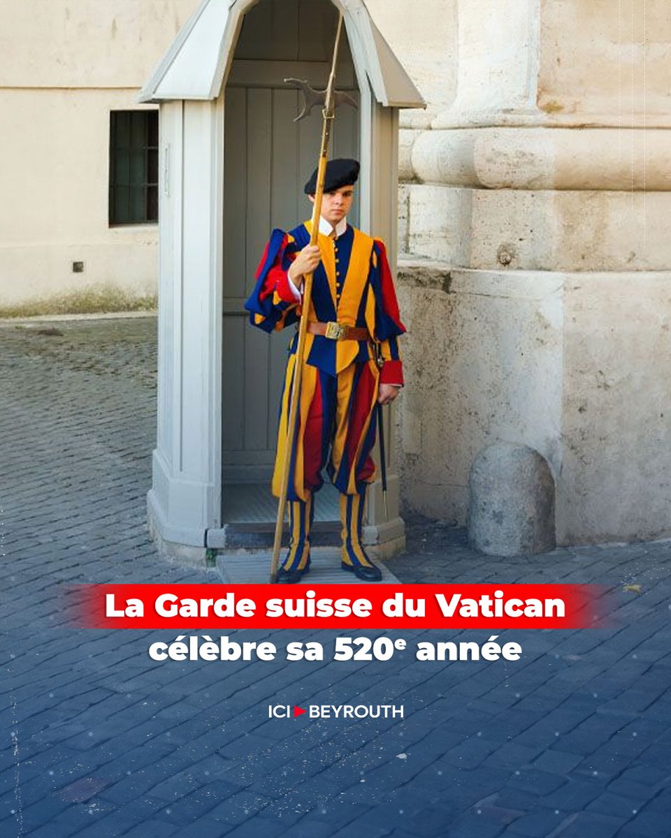 Icibeyrouthnews's tweet image. Fondée il y a 520 ans et forte de seulement 135 hommes, la Garde suisse, chargée de la protection du #pape et du #Vatican, demeure l’une des forces les plus disciplinées au monde.

#GardeSuisse #Rome