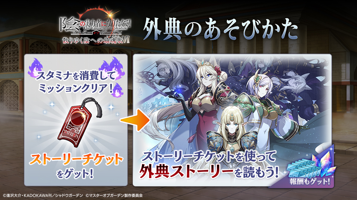 カゲマス SNSキャンペーン クリアファイル 陰の実力者になりたくて