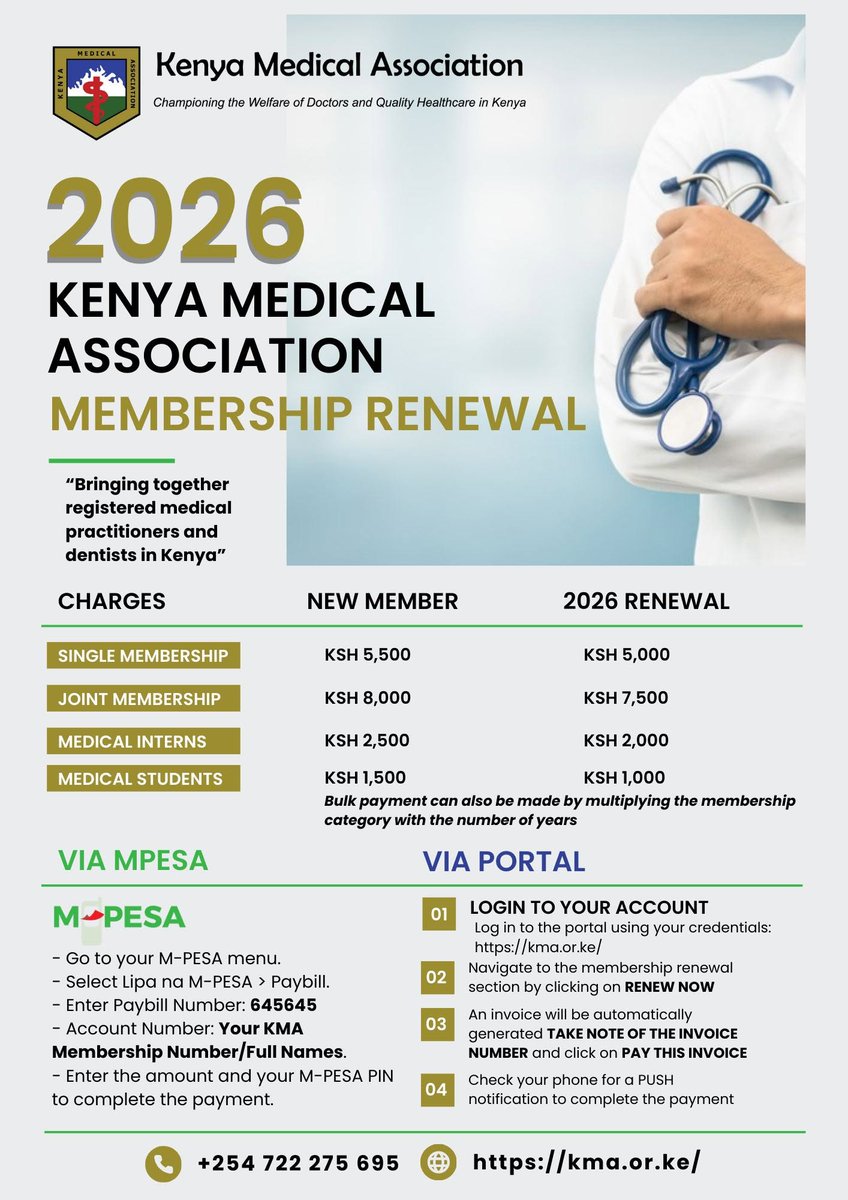 Kenya Medical Association tweet media