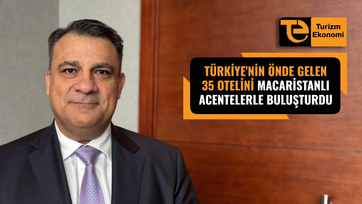 🔴“Türkiye Macaristan turizm pazarında hak ettiği payı alamıyor" 
turizmekonomi.com/tolga-deniz-sa…