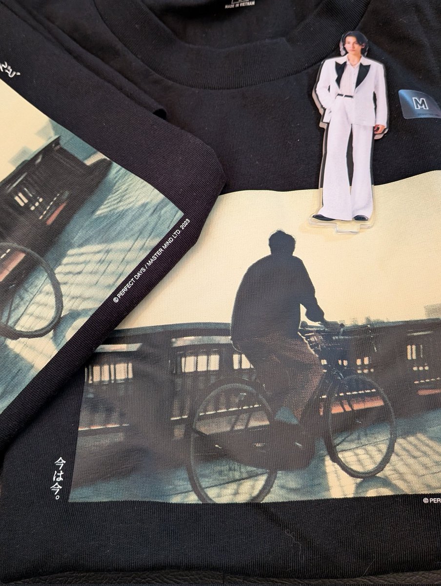 ネット予約はビックサイズしかなくて、娘ちゃんがMサイズ買ってきて