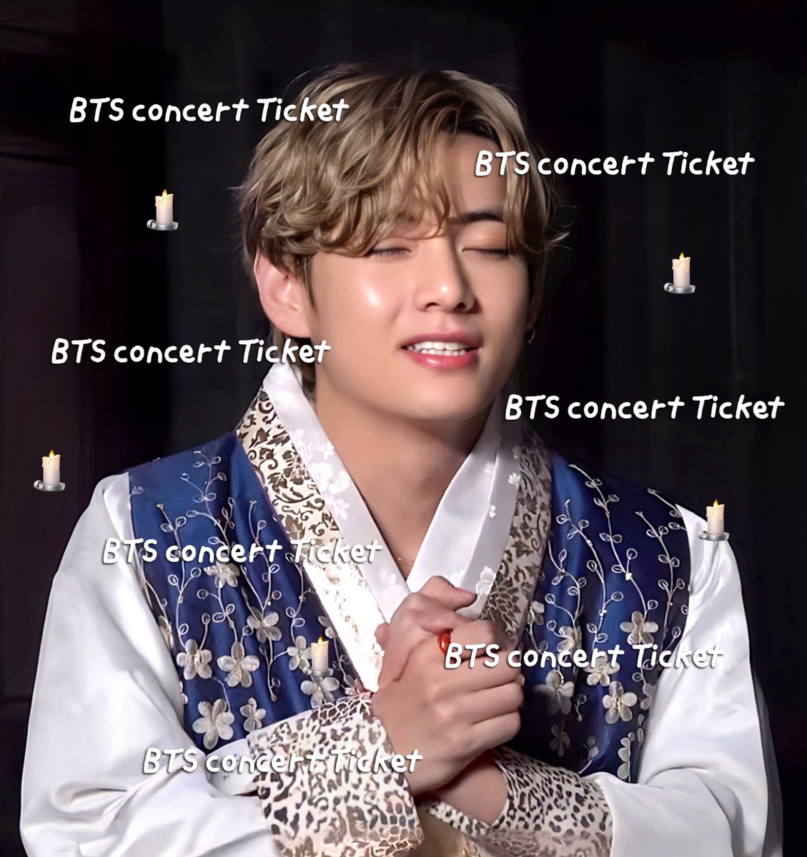 🕯️🕯️บน! ขอให้ได้บัตรคอนบังทันที่โกยาง 🕯️🕯️
    🕯️🕯️จะเอาพวงมาลัยไปไหว้พี่จองกุก 🕯️🕯️
                             🫳🏻🎫🍀✨💜
                                    
• Sound check = 777 / 1คน
• General R/S = 500 / 1คน

* สุ่มแจกจากรี 
* เฉพาะ army only ส่องทล.
#BTS_WORLDTOUR_GOYANG