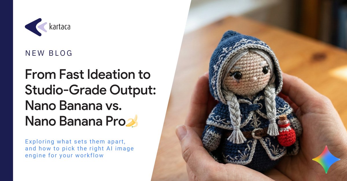 Speed or precision? Casual creativity or studio-grade output? 

That's the real question behind #NanoBanana vs. #NanoBananaPro. 

Same conversational workflow. Very different intent. One helps you think faster. The other helps you ship better 👉 kartaca.com/en/from-fast-i…

#kartaca