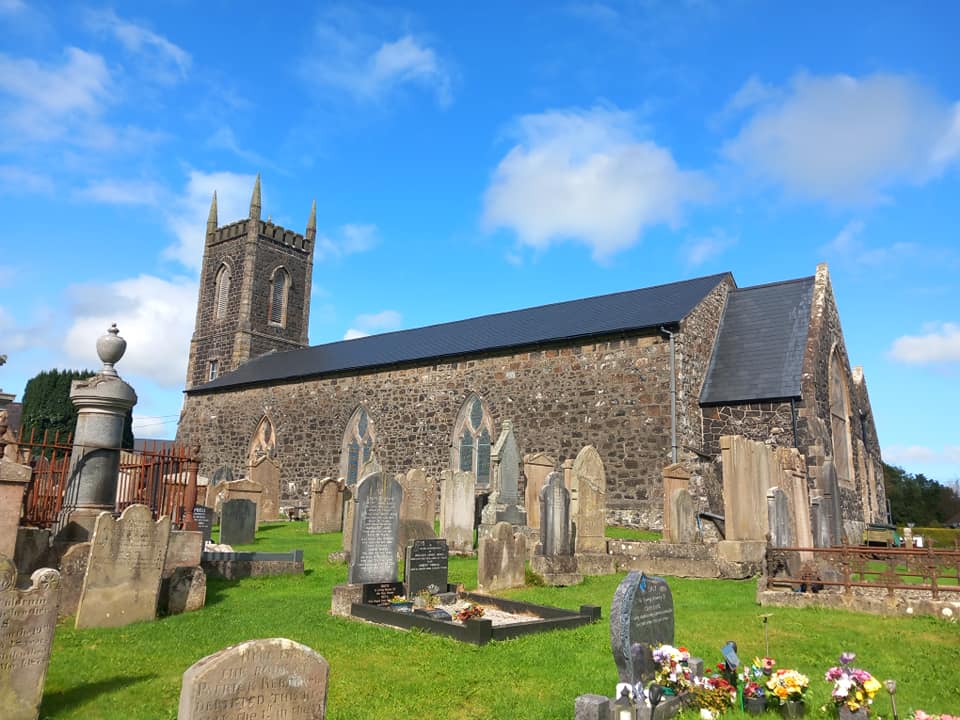 lorraineelizab6's tweet image. 22 Jan: Ss Lasair, Boga &amp;amp; Colma, daughters of Comgall. Associated with Lettir Phátraic (#Glenavy, Co. #Antrim), Camus Comgaill (#Camus Macosquin, Co. #Derry) or Cluain Mór Máedóc (#Clonmore, Co. #Carlow) (Dr Elva Johnston). 📷St Mary's, Camus-Juxta-Bann, Macosquin, Co Derry ©mine