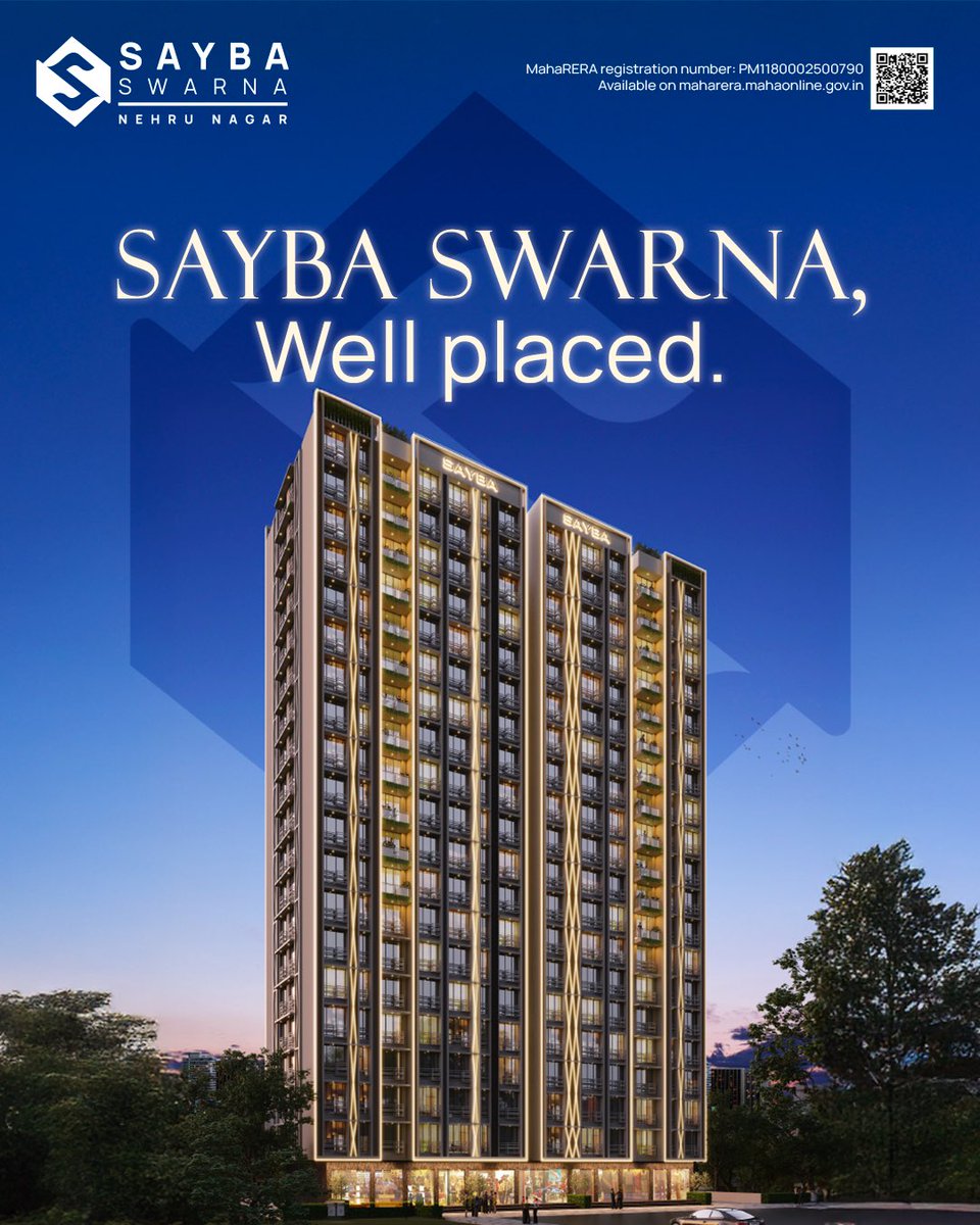 SaybaSpaces's tweet photo. Where daily travel feels lighter and life moves smoother.

#MadeForEveryone #SaybaSwarna #SaybaSpaces #SmarterLiving #Mumbai https://t.co/aQwGLxlCqj
