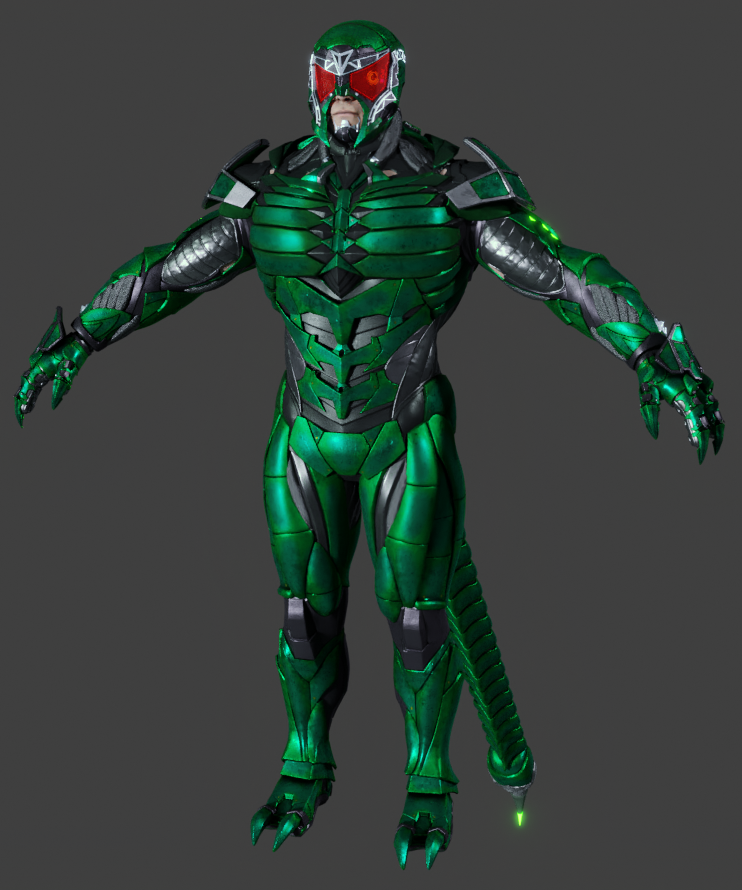 Rhino Roxxon and Scorpion Now all that's left is to work on the rig.