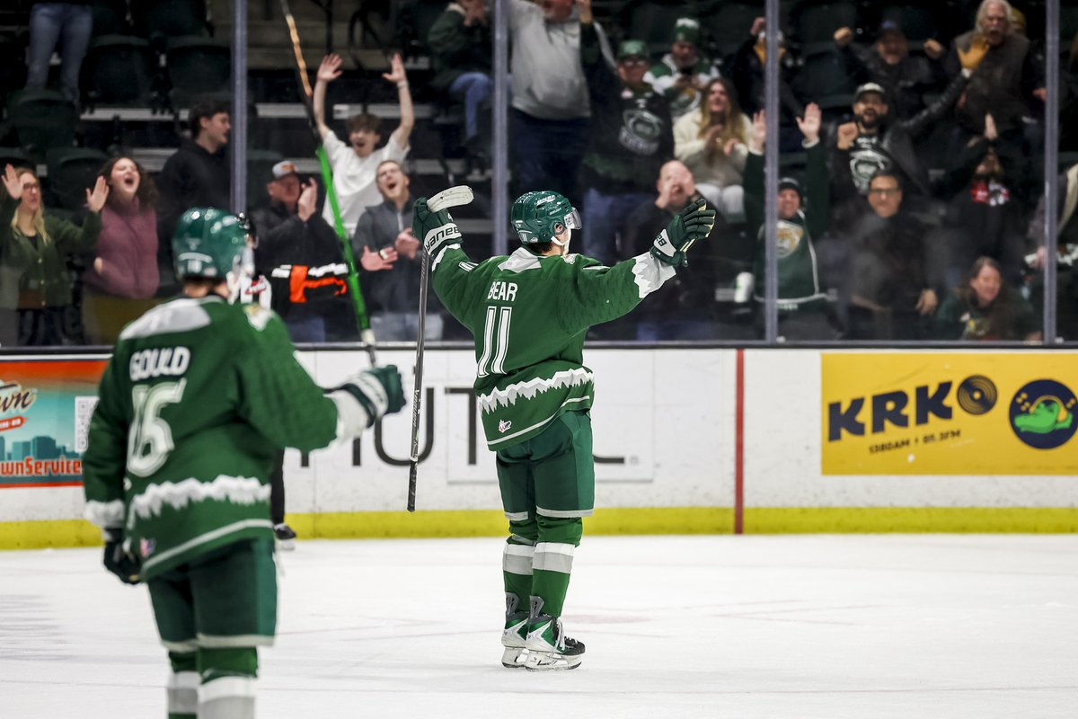 WHLsilvertips's tweet image. WE TAKE COMEBACKS SERIOUSLY😤
#GreenMeansGO