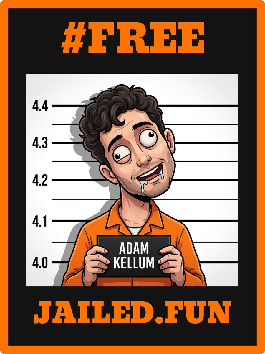 Adam_Kellum's tweet photo. i got life sentence 😭💀

moving into @Jaileddotfun soon

[ drop your mugshot here👇] https://t.co/45n3gs5rEg