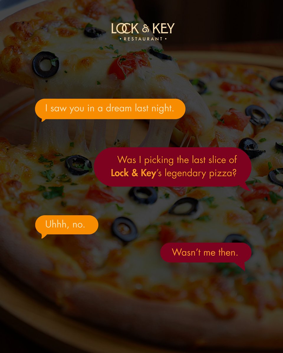 LockandKeyUG's tweet photo. If you saw me do anything but devour @LockandKeyUG delicacies, then, no you didn’t😅
#kampalarestaurants #lockedin #lockandkeyug #foodieskampala #pizzakampala https://t.co/ku2jx4c1BH