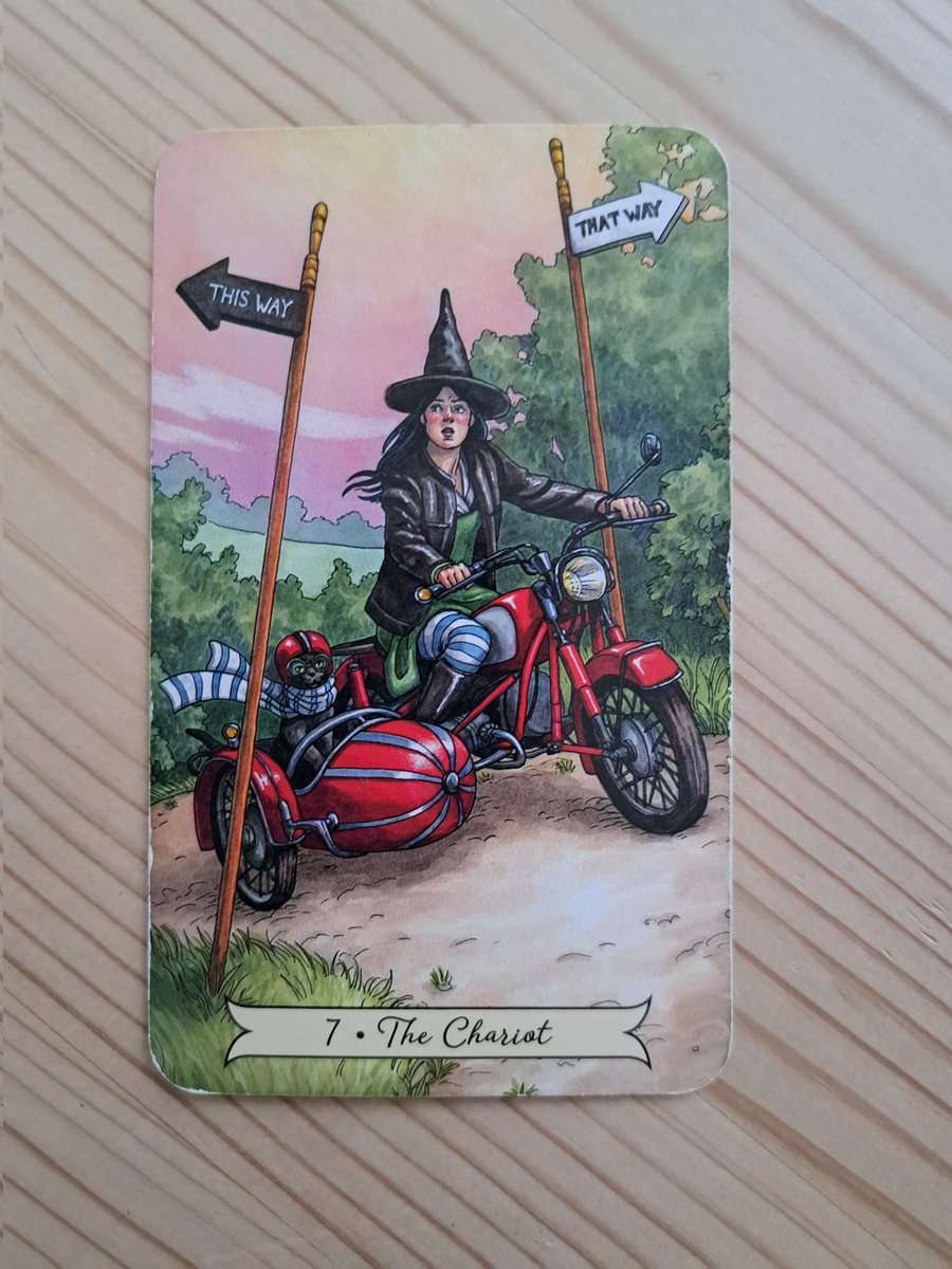 Laurajk32's tweet photo. Today's card is The Chariot
We're all on a journey. Sometimes it might feel as though we've lost our way, but we'll always be exactly where we're meant to be.
#journey #destinationunknown
#tarot #tarotmessage #LauraJK32 https://t.co/XwOsWOZrWh