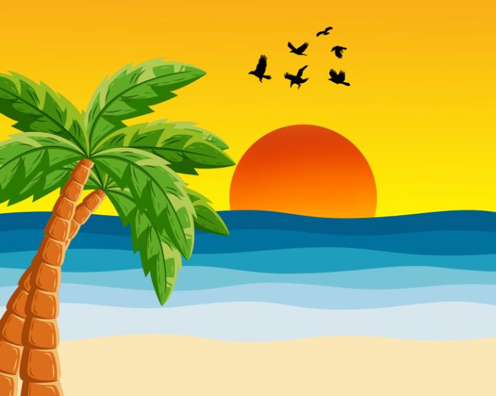 FormonyD's tweet photo. Art of the Day! "Classic Beach". Buy at: https://t.co/sp9T1PlSLp https://t.co/PinaCcIhW8