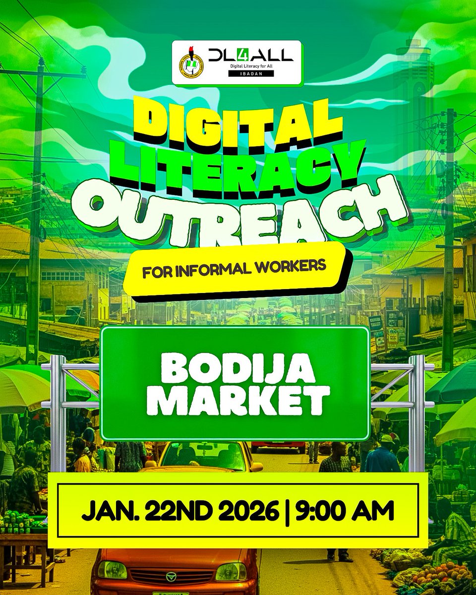 dl4allcdsibadan's tweet image. empowering millions of Nigerians by 2027.

You know the drill—show up, be punctual, dress sharp, and let’s hit the streets tomorrow! 💪

#dl4allcdsibadan #dl4allcds #nysc #digitalliteracyforall #mindthegapng #oyokopa