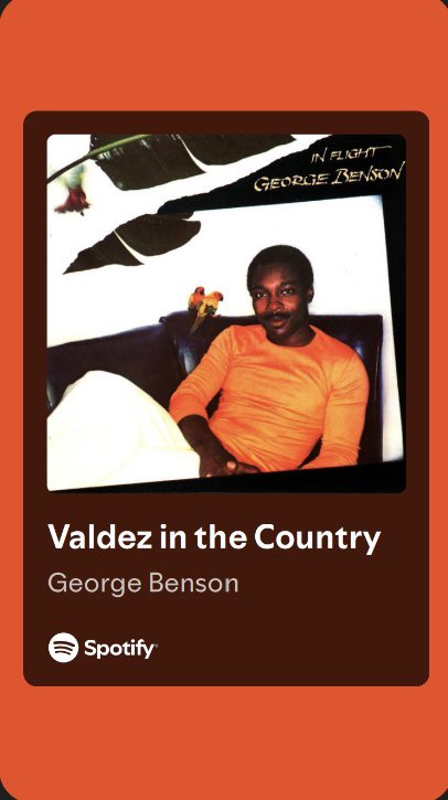 #DavidsMonthOfMusic

Day 22 

a song that starts with V

“Valdez In The Country” - George Benson
#Instrumental
#Jazzuary

youtu.be/tHayeYDI5Uc?si…