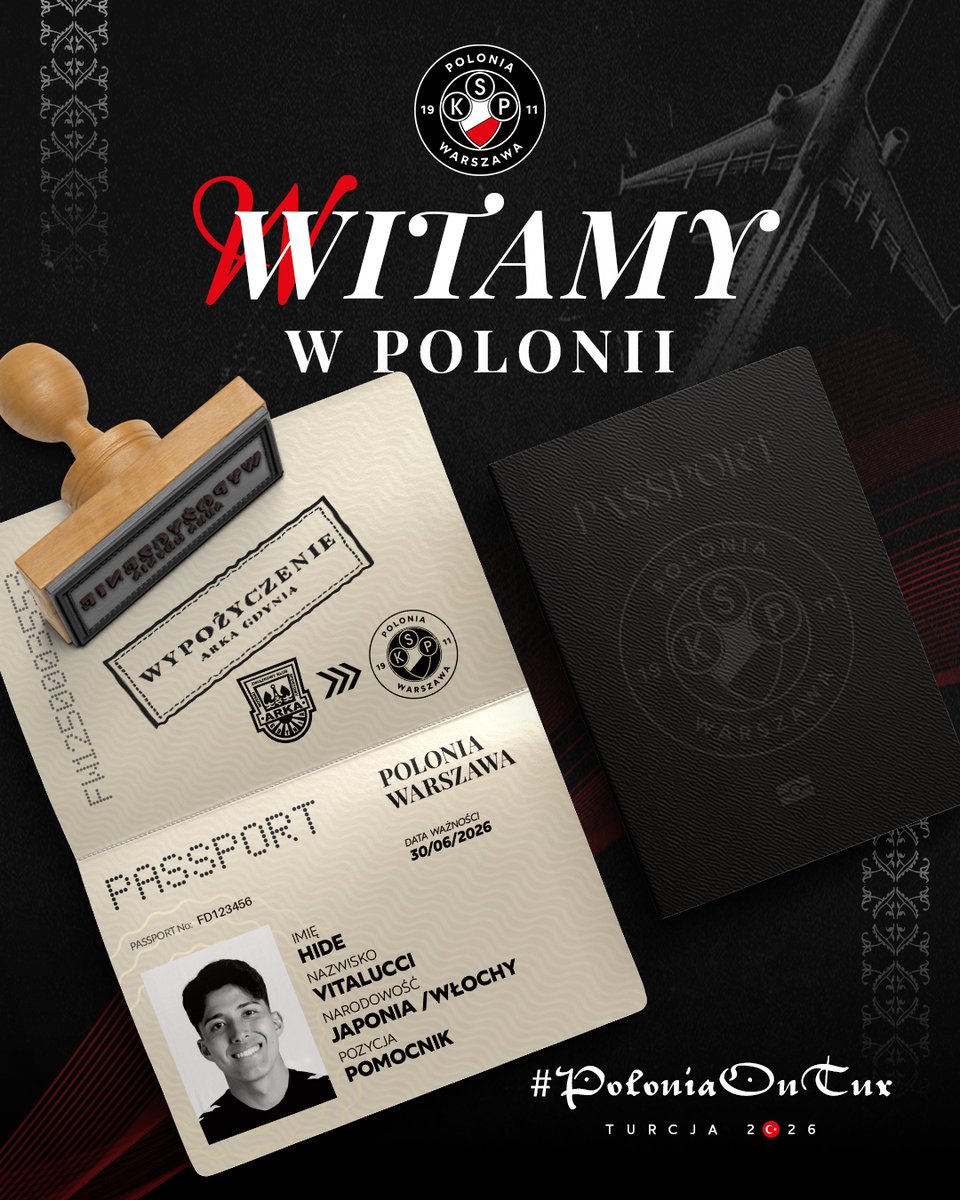Kolejna postać odblokowana 🔐

🆕Naszym nowym zawodnikiem został 𝐇𝐢𝐝𝐞 𝐕𝐢𝐭𝐚𝐥𝐮𝐜𝐜𝐢. 24-letni pomocnik przychodzi do nas na zasadzie transferu czasowego z Arka Gdynia do końca sezonu 2025/26.

🔎 Poznajcie bliżej naszego nowego gracza: kspolonia.pl/hide-vitalucci…