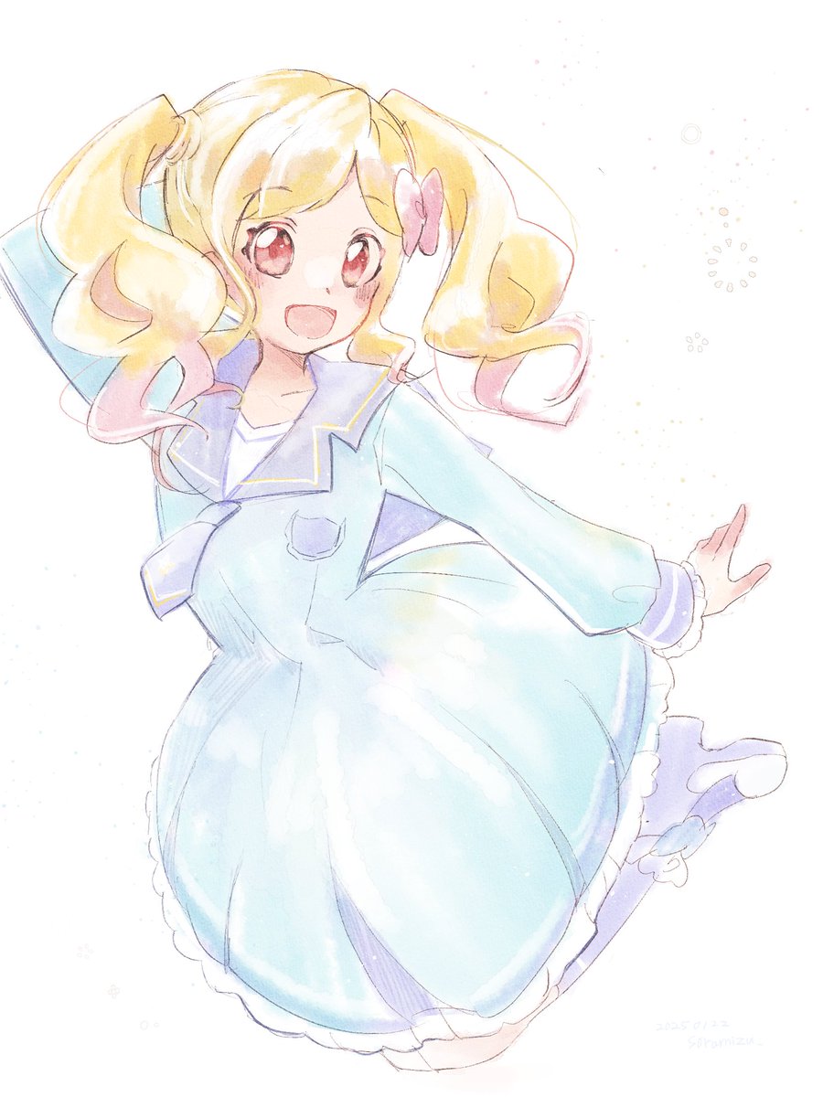 s0ram1zu_'s tweet image. アイカツスターズ!一年目の虹野ゆめさん　かわいいね