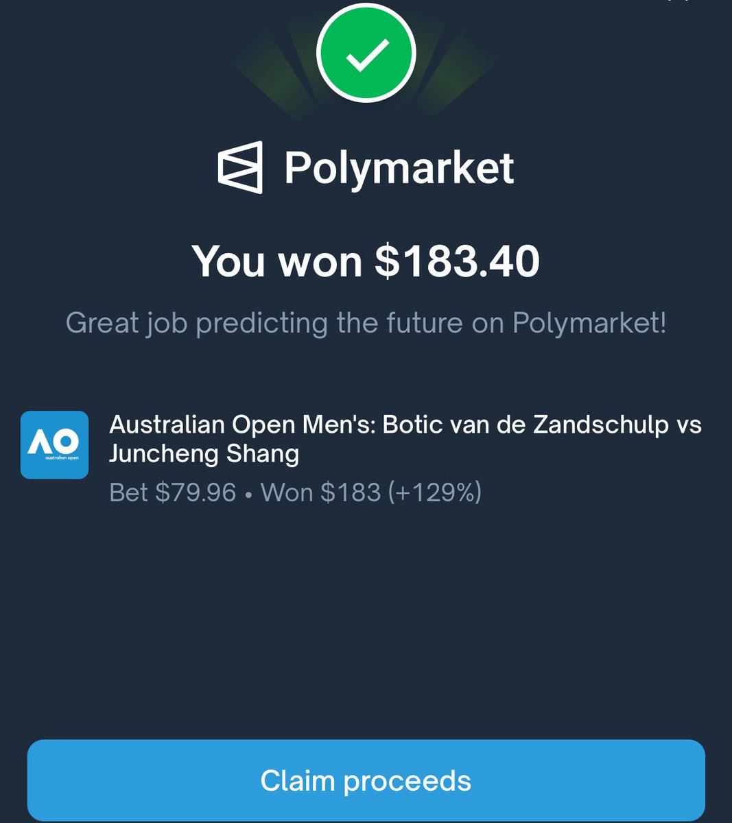 Polymarket is the endgame tweet media