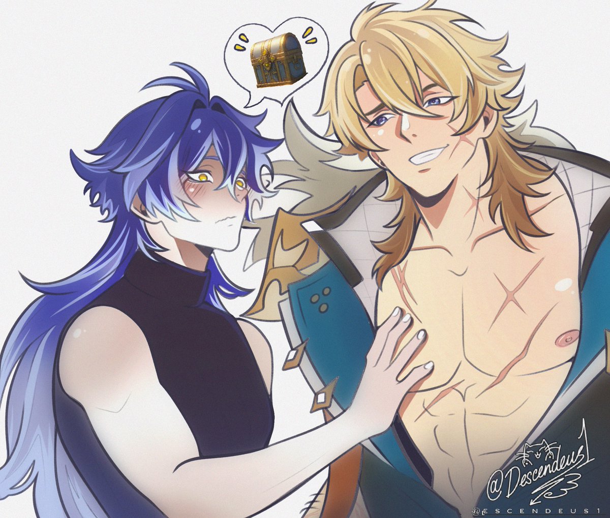 Descendeus 💜 Semi Open Commissions (2/4) tweet media