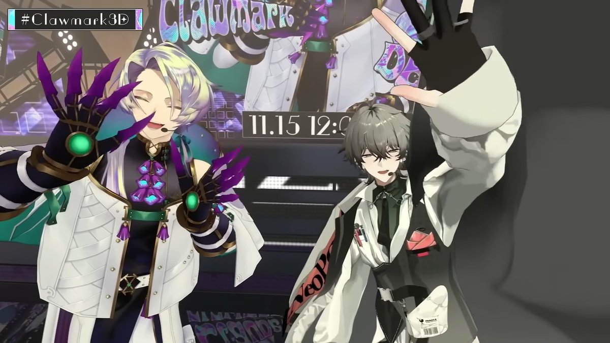 kugaleo_Q's tweet image. hbd to THE DUO @ClaudeClawmark 🥳💜