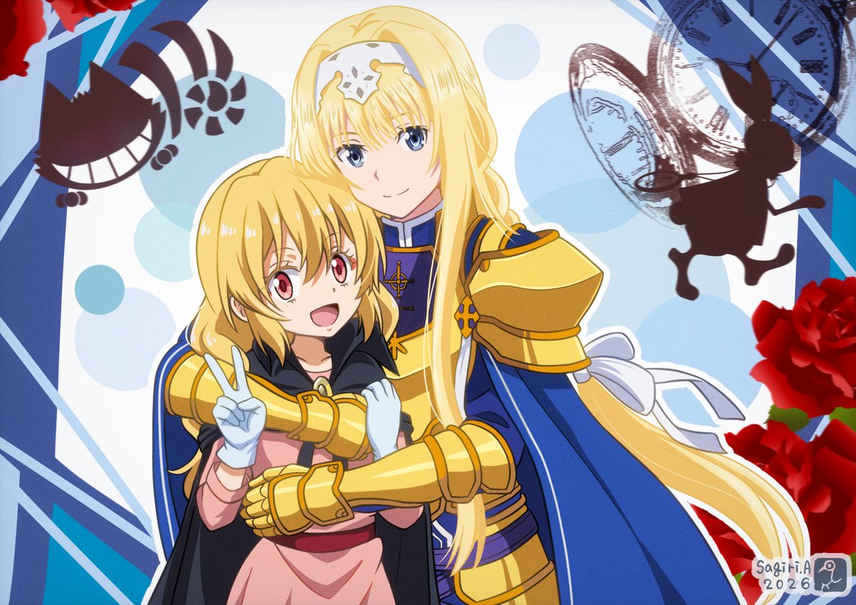 アリス×アリス
#転スラFA #SAO 
まおりゅうSAOコラボ
転生したらスライムだった件×ソードアート・オンライン