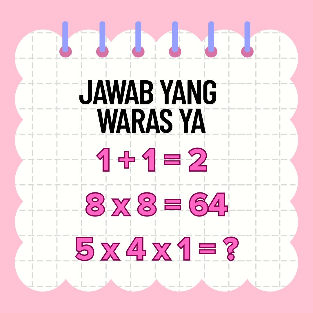 #izin 🙏🙏🙏 Coba hasilnya berapa?