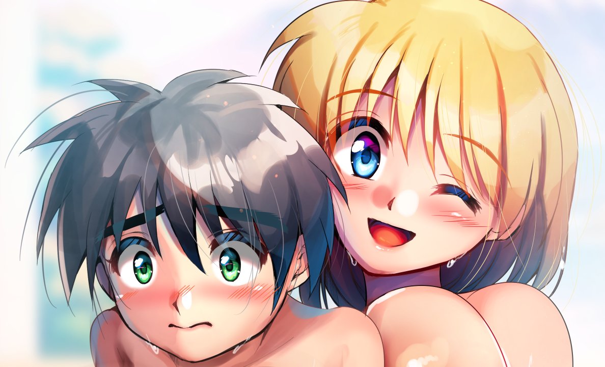 リクエストいただきました『松野湯ただいま銭湯中!』各ヒロイン描かせていただきました! #Skeb 