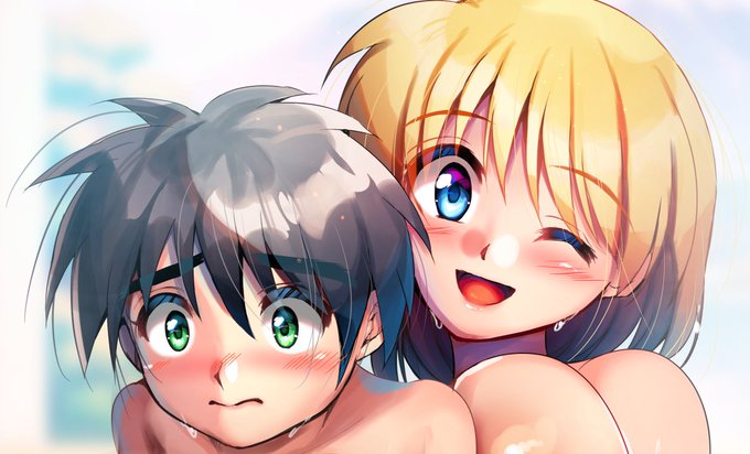 リクエストいただきました『松野湯ただいま銭湯中!』各ヒロイン描かせていただきました! #Skeb 