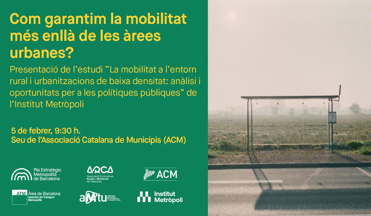 Pla Estratègic Metropolità de Barcelona (PEMB) tweet media