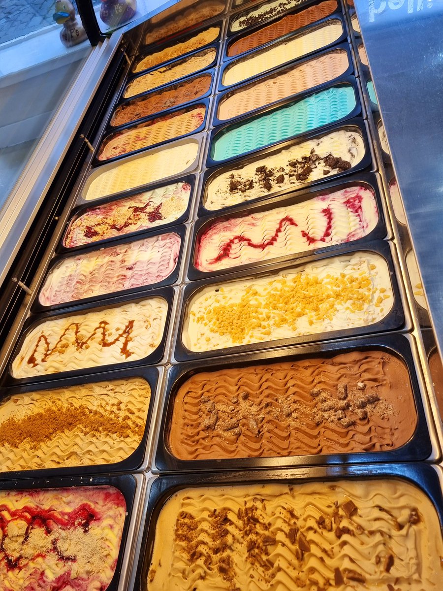 It's good to be back 🙌

Heres our first 2026 line up 🍦

- Mint Choc
- Chocolate
- Jersey
- Strawberry 
- Bubblegum
- Oreo
- Raspberry
- Cinder
- Choc Nibbles
- Daim
- Fudge
- Bueno
- Ferrero
- Amaretto
- Rum
- Apple &amp; Blackberry
- Cherry
- Banoffee
- Biscoff
- Jammie Dodger