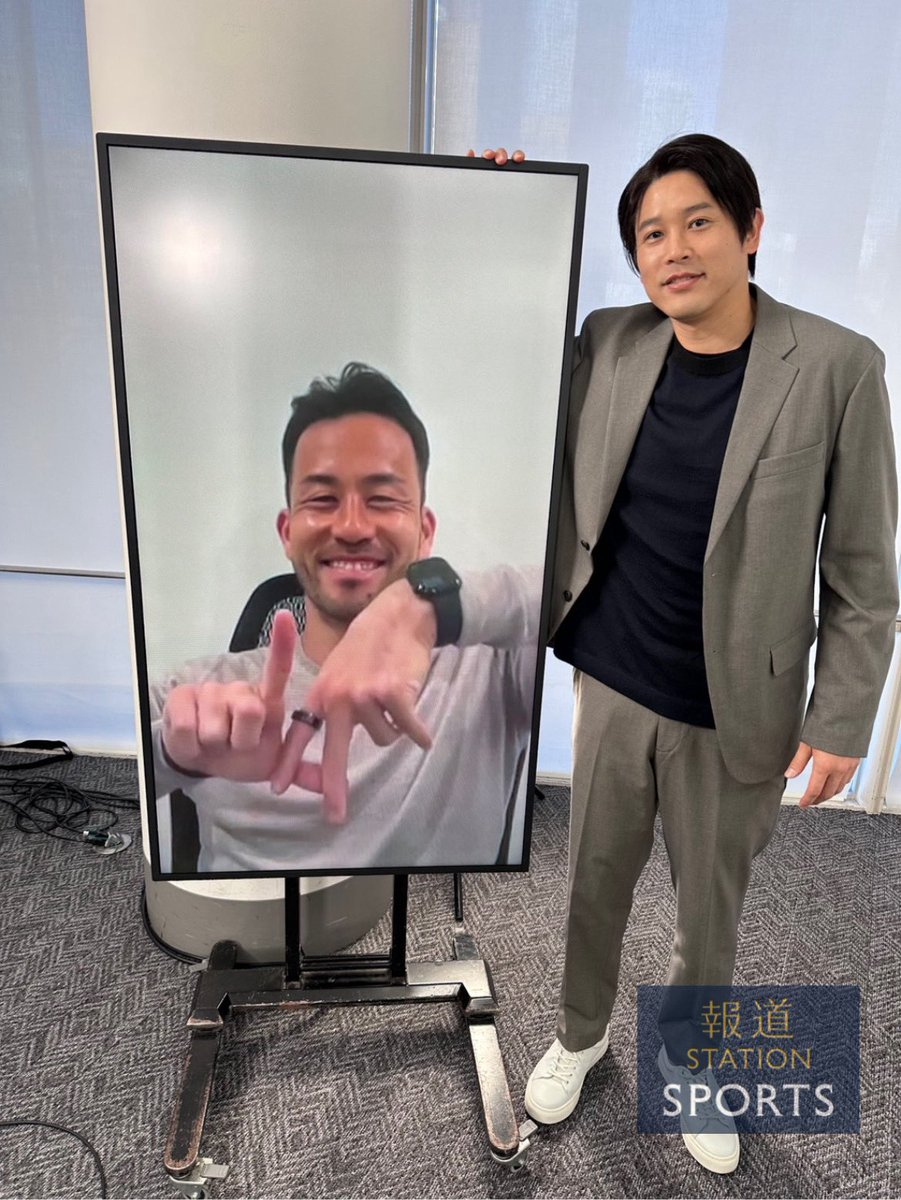 今夜の #報ステスポーツ ／ #吉田麻也 ✖︎ #内田篤人 対談‼️ ＼ 日本