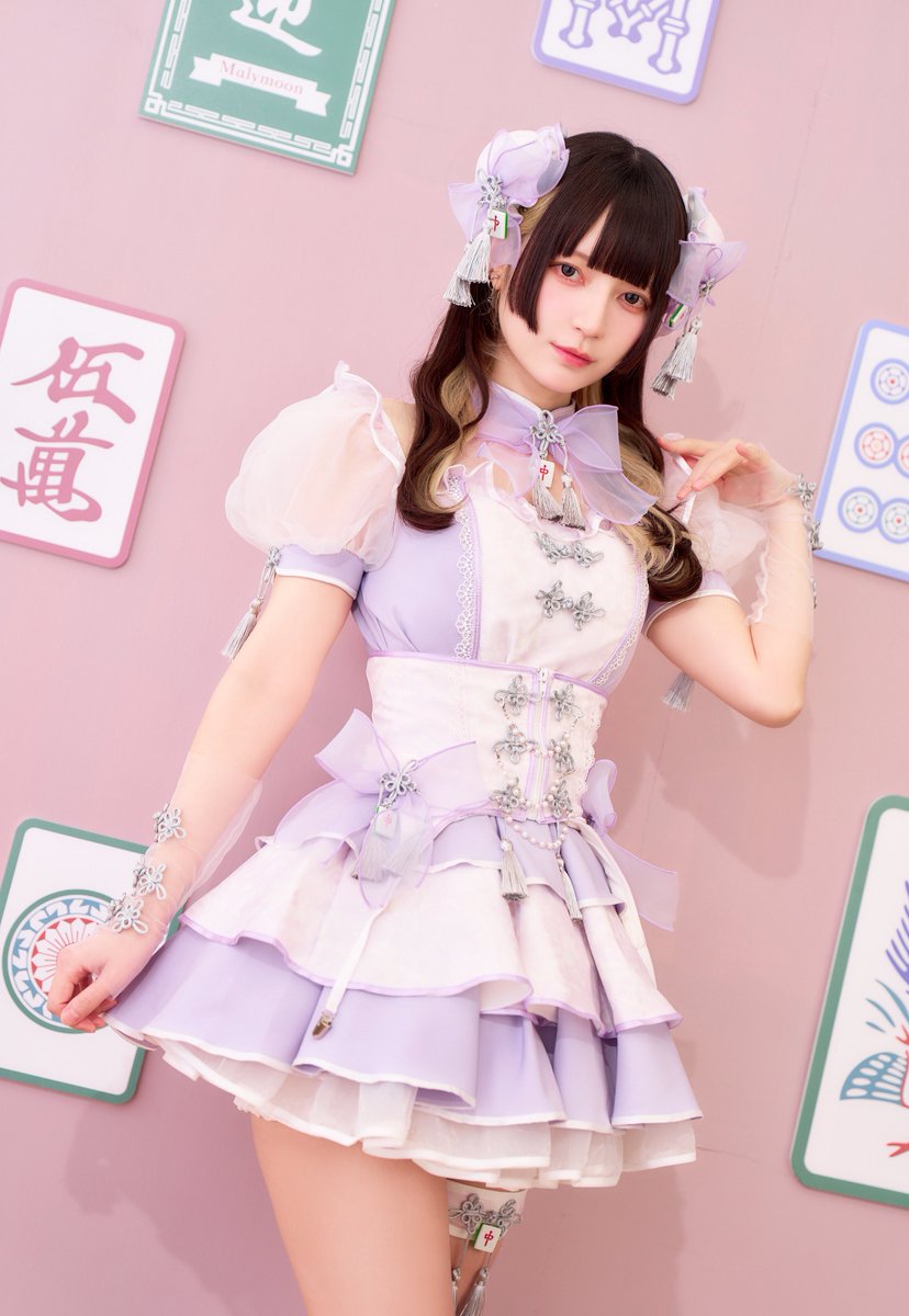 🎀きゅるりんってしてみて × Malymoon🎀 🀄️💜キャンディシェル麻雀