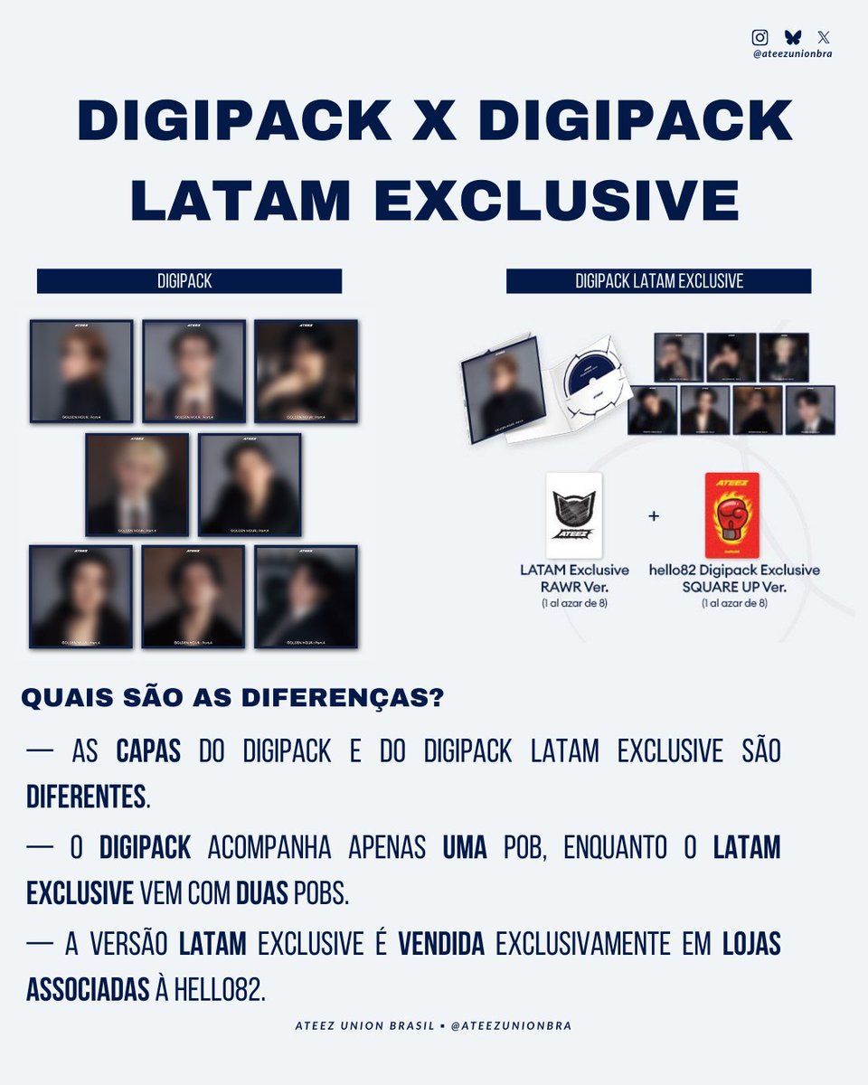 ATEEZUnionBra's tweet image. 📀 • GOLDEN HOUR : PART.4 — DIGIPACK 

#ATEEZ #에이티즈 @ATEEZofficial