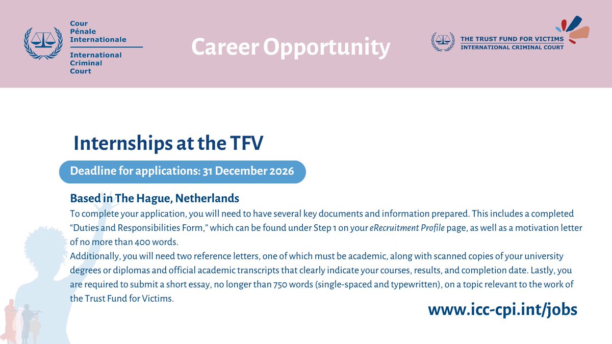 Trust Fund for Victims at the ICC tweet media