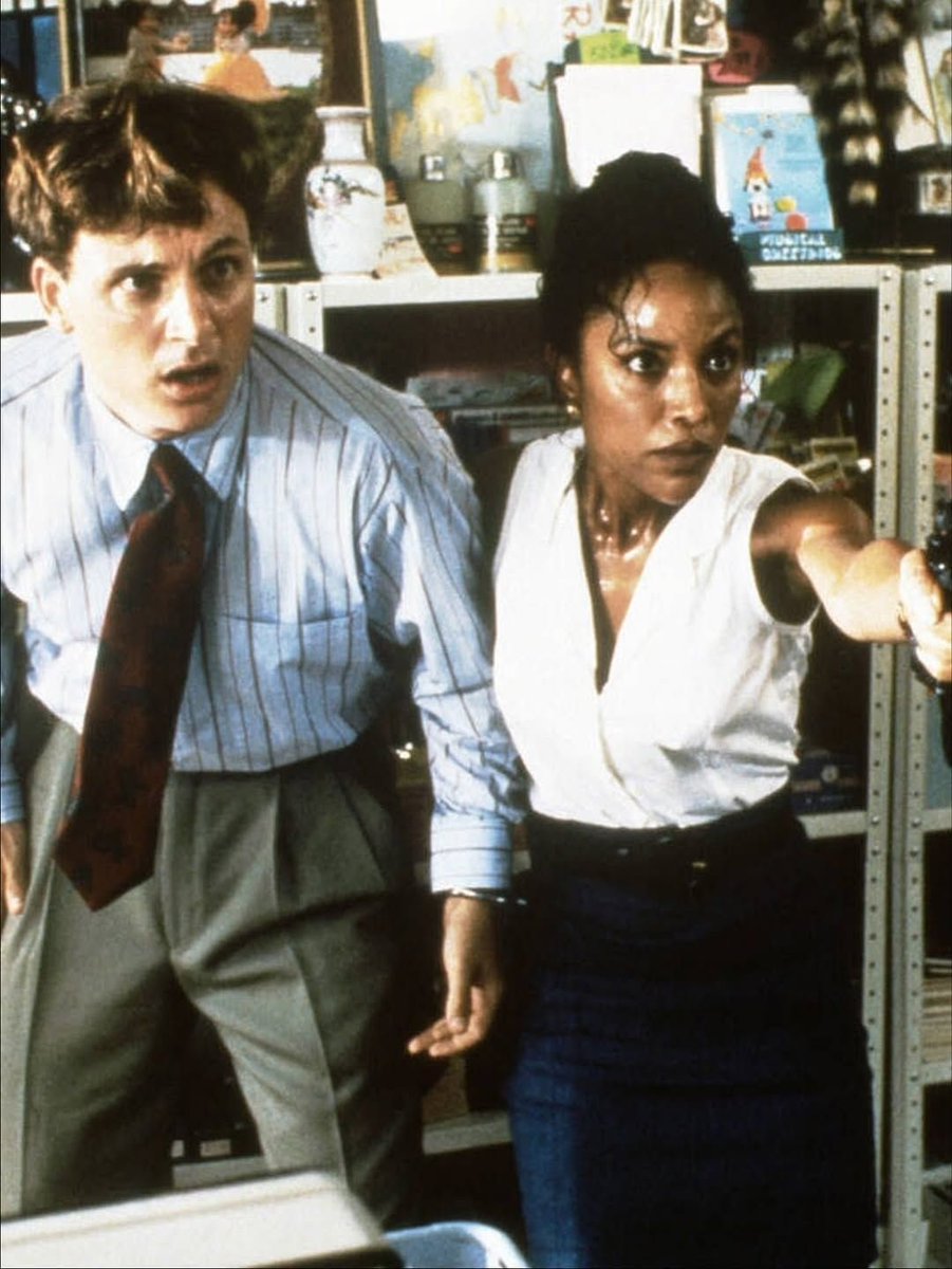 culturejpg's tweet image. Lynn Whitfield and Tony Goldwyn in “Taking the Heat” (1993)