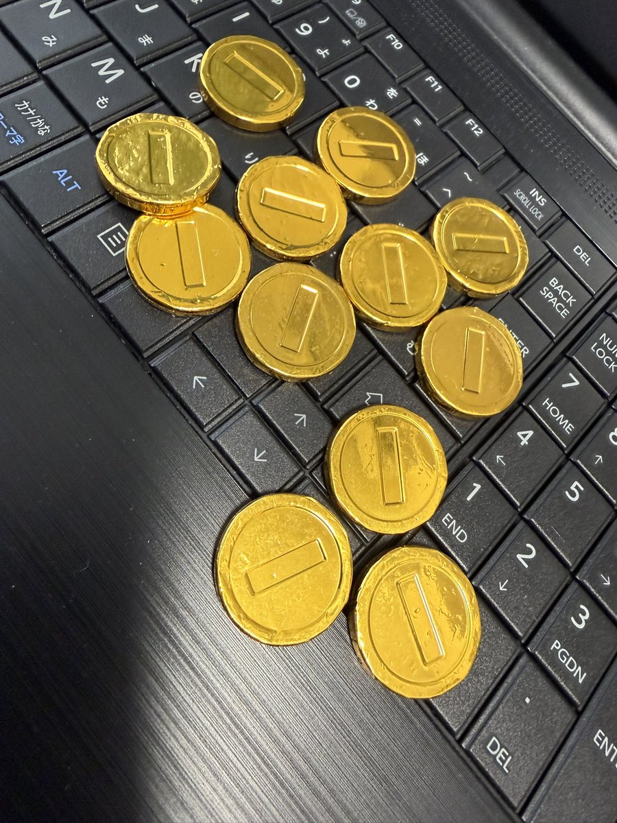 仕事でボンミスしたから甘いもの食べて切り替えようとしてコインチョコぶちまけてマジマリオ #マリオカート