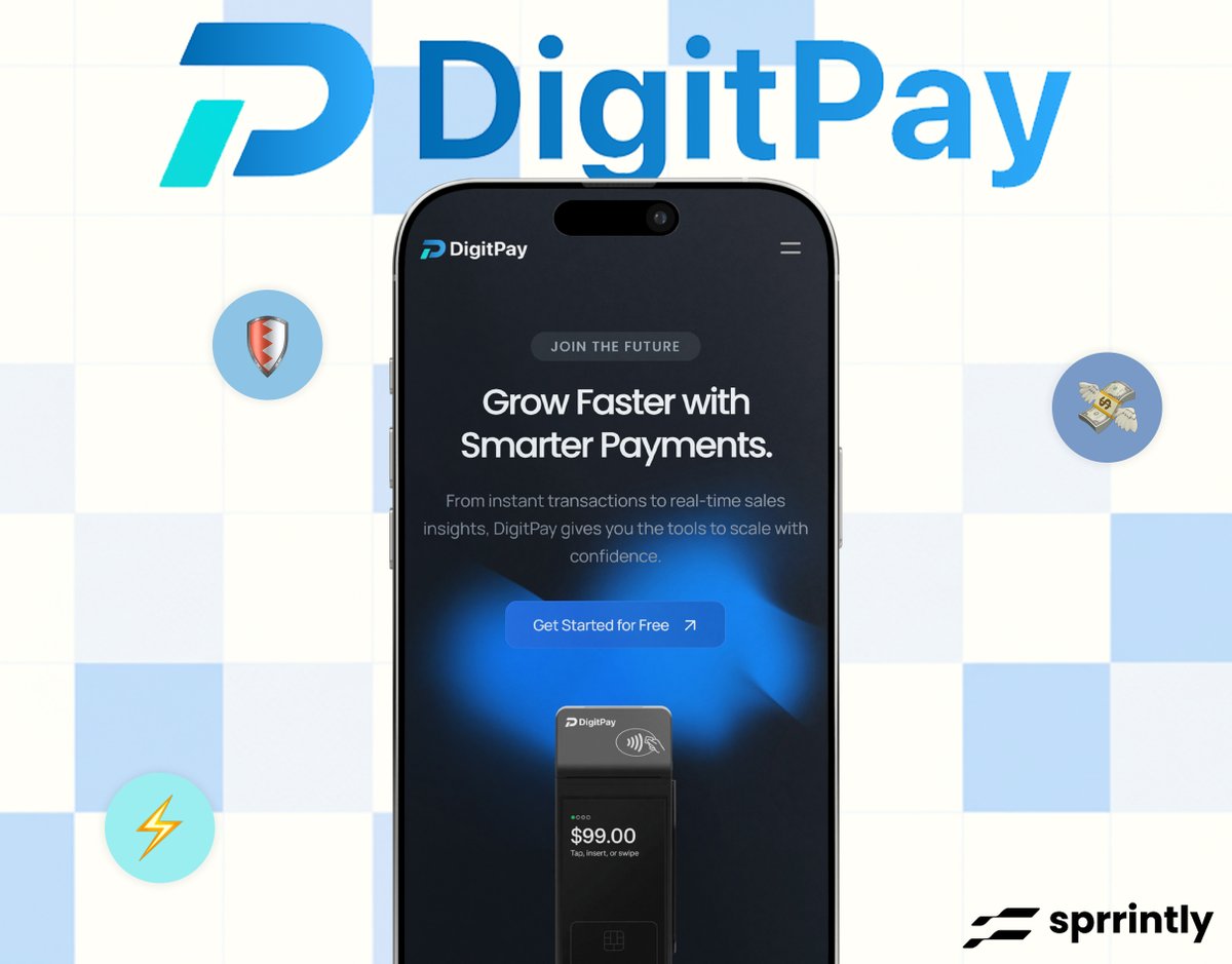 AshleyRehan's tweet photo. Made a website for DigitPay couple of months back and made this mockup today morning... https://t.co/tbTqzxSf5O