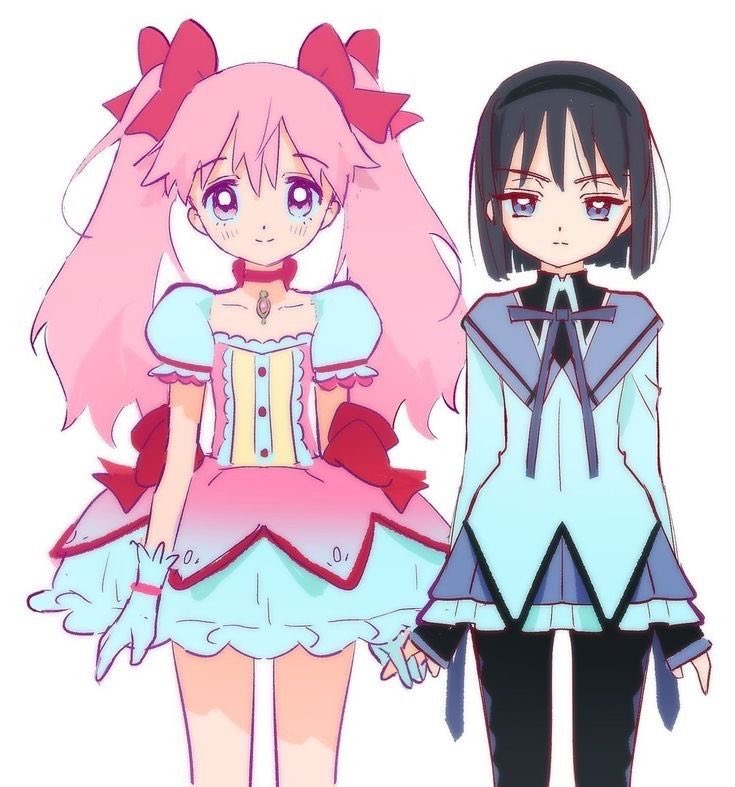 crimsnkiss's tweet image. my favorite vivinos art i love madohomu so much