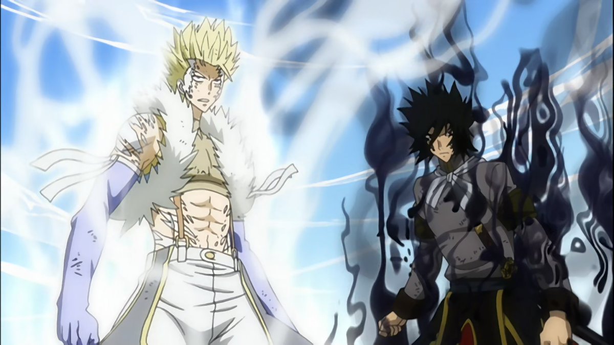 FairyTail_EN's tweet image. NATSU &amp;amp; GAJEEL VS STING &amp;amp; ROGUE HAPPENED 13 YEARS AGO!
#FairyTail #フェアリーテイル