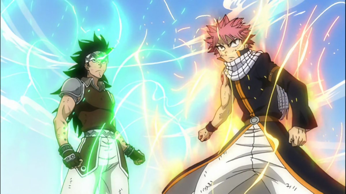 FairyTail_EN's tweet image. NATSU &amp;amp; GAJEEL VS STING &amp;amp; ROGUE HAPPENED 13 YEARS AGO!
#FairyTail #フェアリーテイル
