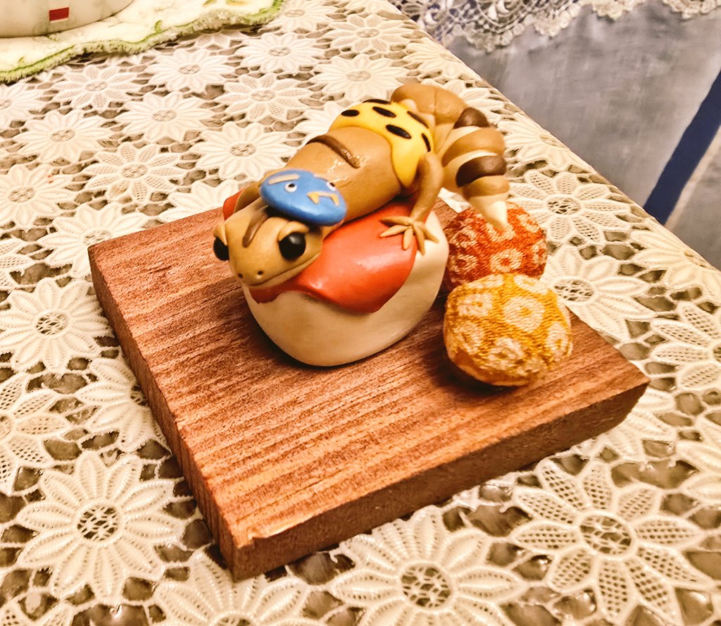 まれいのねんど@2.21 2.22レプタイルズフィーバー tweet media