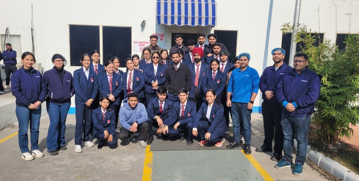 TSF_CorpComm's tweet image. We hosted MBA students &amp;amp; faculty from CASSM IDC, Chandigarh University for an industry exposure visit. The interaction shared insights into BOPP manufacturing, process excellence &amp;amp; sustainability, highlighting the importance of industry–academia collaboration.