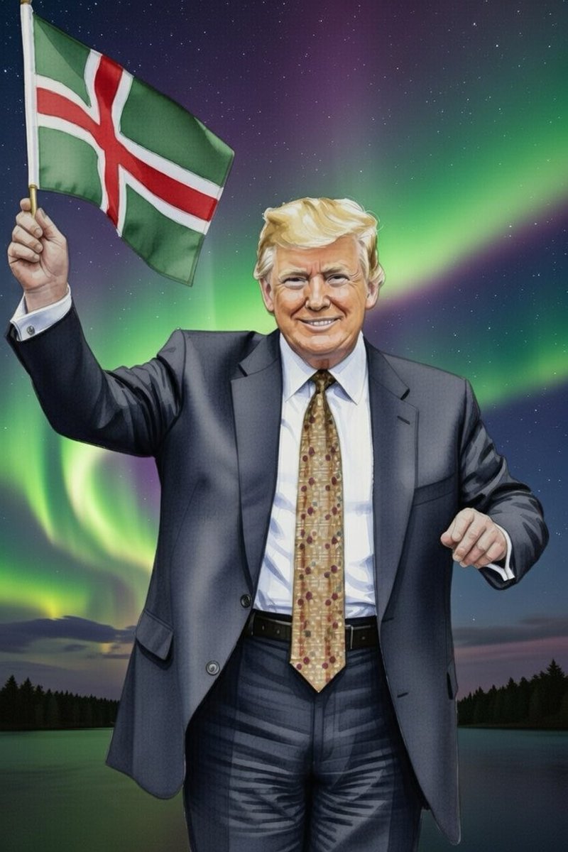 The left can’t stand Trump laying groundwork for Greenland!!