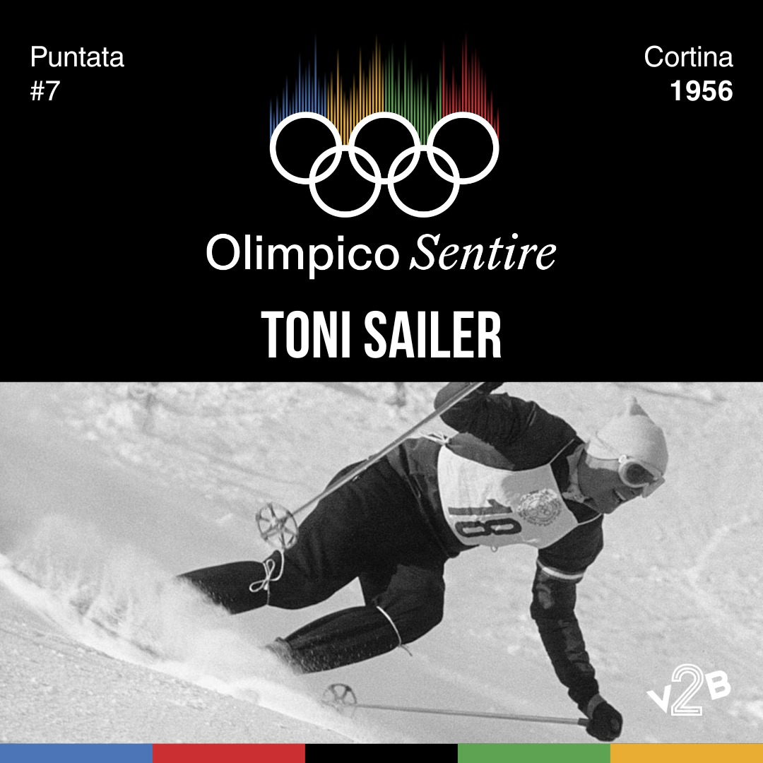 🎧 PODCAST 🎧

#7 Cortina d'Ampezzo 1956 - Toni Sailer

Parliamo della prima edizione dei Giochi Olimpici (estivi o invernali che essi siano) tenuti in Italia e del loro eroe, il lampo nero di Kitzbühel, Toni Sailer
