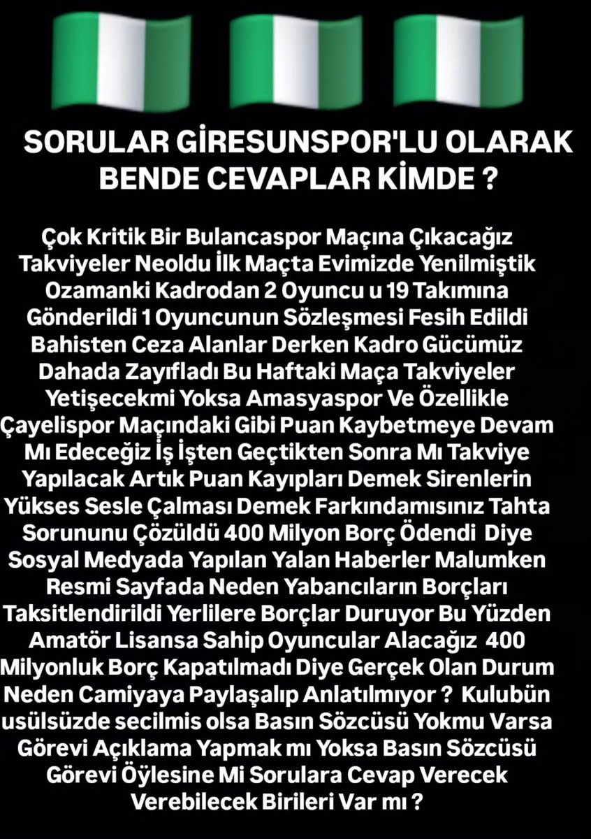 VARMI CEVAP VERECEK BİRİLERİ ???