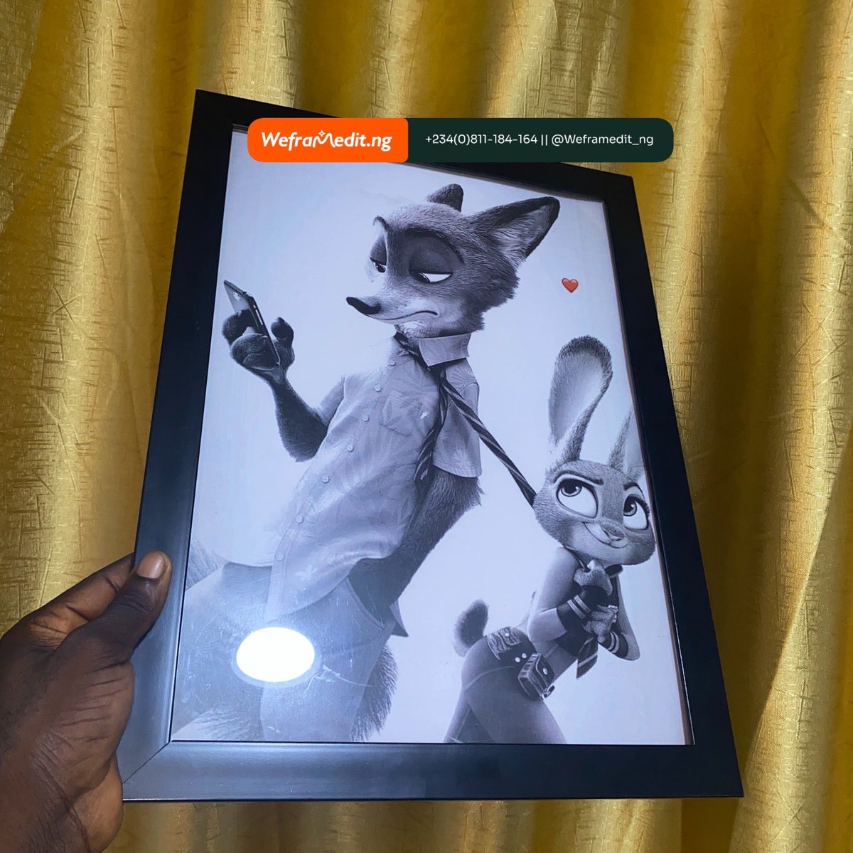 WeFramedit_NG's tweet photo. Cartoon characters are cool 😎💚🧡 https://t.co/KVYVvHmgOH