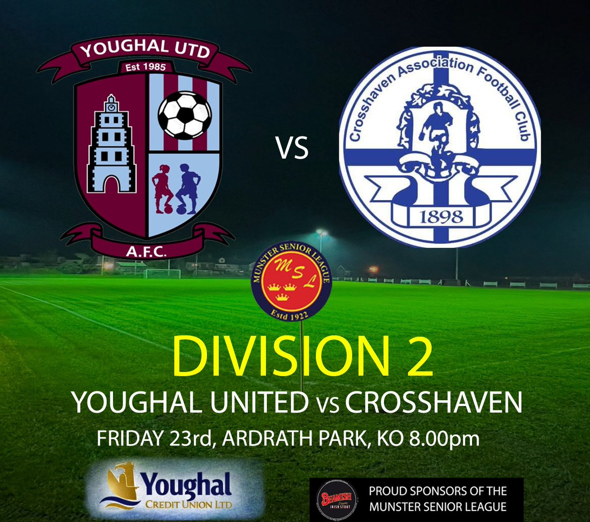 yunitedafc's tweet photo. Youghal United Senior fixture
Get all the latest news on the Youghal United AFC app https://t.co/FhOOPaGBsc https://t.co/4jH1uUfocK