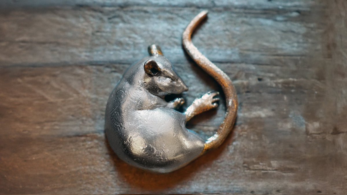 新作のファンシーラットの箸置き
明日の個展で初お披露目です🐀🥢