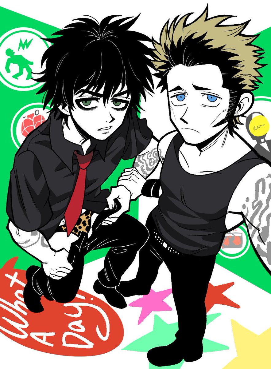 Josallok078's tweet image. Billie Joe Armstrong &amp;amp; Mike Dirnt
#gdtwt #greenday