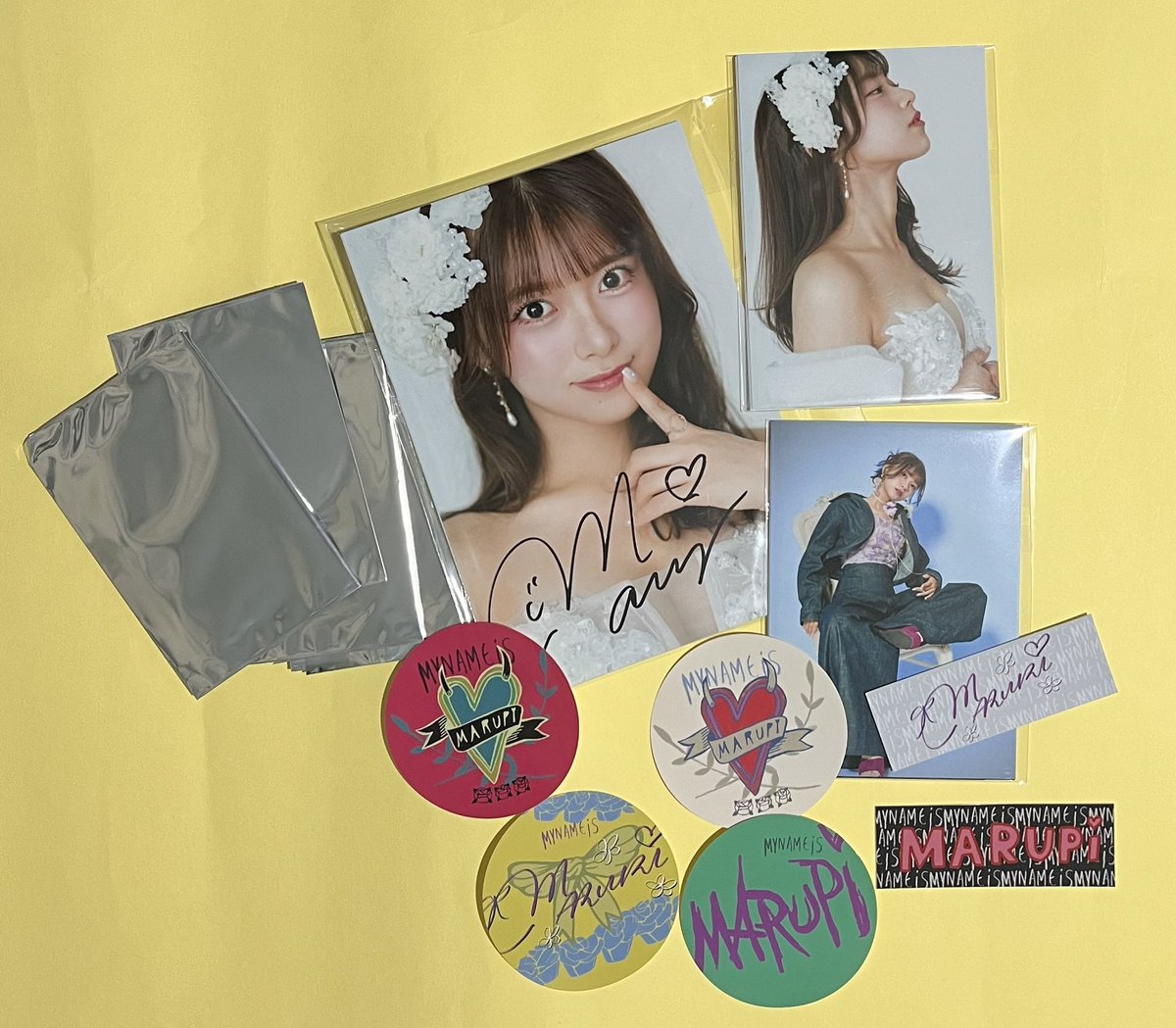 すっかり忘れてましたが追加の生誕祭グッズ到着！ ブロマイドのまる